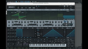 How to do audio rate modulation with Serum 2