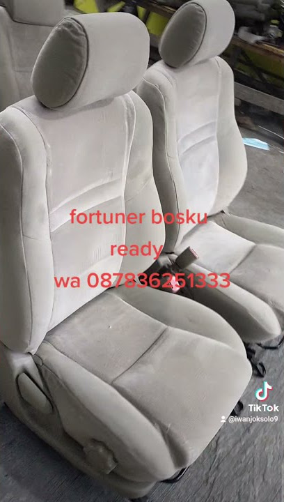 jok mobil fortuner ready iwan jok mobil solo