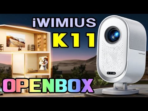 最安値　新品　iWimius K11 750ANSI プロジェクター ドルビー iWimius K11 750ANSI プロジェクター ドルビー対応 新品同様