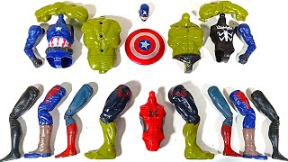 AVENGERS TOYS SPIDER-MAN, HULK SMASH, VENOM, CAPTAIN AMERICA SUPERHERO