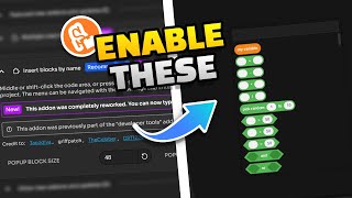 Enable these Scratch Addons NOW !