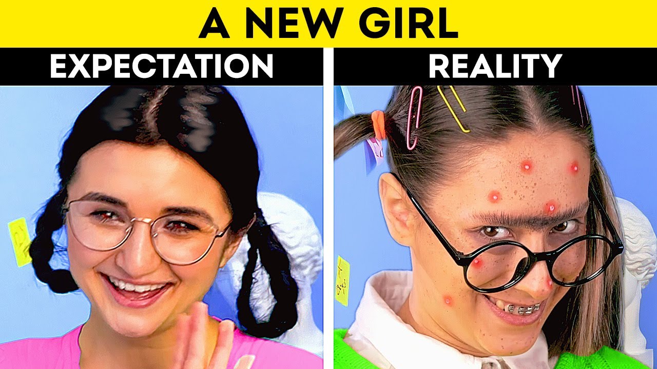 EXPECTATION ? REALITY: Funny Moments, Instagram Tricks, Girly Hacks