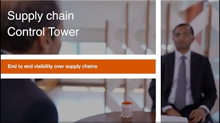 Supply chain control tower