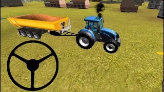 Farm Tractor 3D: Carrots #1 Big farm Tractor games ,heavy Tractor transport screenshot 4