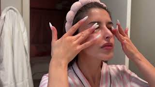 That girl night shower routine 🧸🌙 🕯️| Skin & body care | Cook unbox with me👩🏽‍🍳🎀 Selfcare ASMR🫧