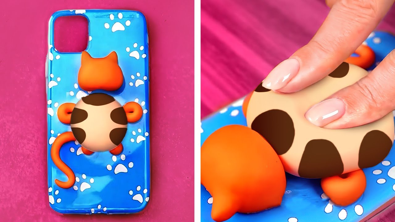 Cute And Satisfying Phone Case Ideas To Brighten Your Day || Colorful Crafts With Clay And Resin