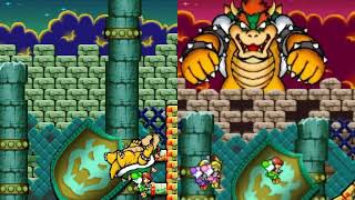 [TAS-Comparison] Yoshi's Island DS - At last, Bowser's castle (any%)