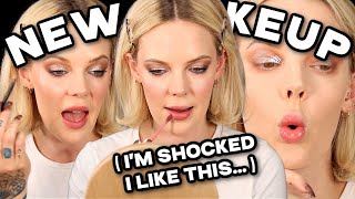 TRYING NEW MAKEUP!!! Full face of newly released makeup and makeup I've never tried before!