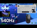AULA F75 ASMR 😴 Fortnite Zero Build Reload 🏆 Satisfying 360 FPS 4K