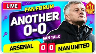 TITLE FADES AWAY Arsenal 0-0 Manchester United | LIVE Fan Forum