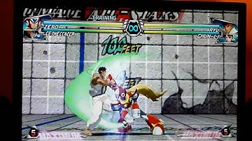 Tatsunoko vs. Capcom UAS - Zero Combos