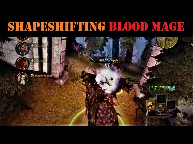 Blood Mage build - maximum spellpower mage