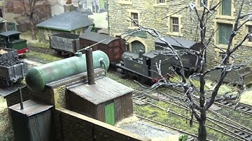 Workington Model Railway Exhibition: (HALLBANK OO Gauge Layout) The LSWR B4 Class 0-4-0T 