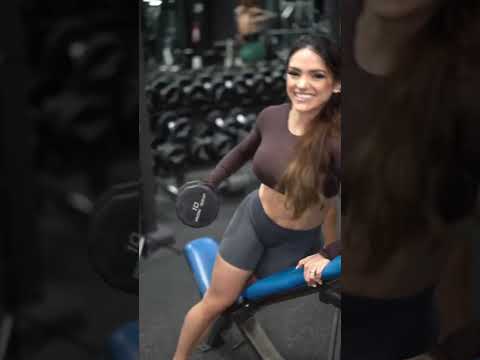Taneth fit gym workout compilation ?❤️