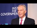 Tony Blair keynote speech