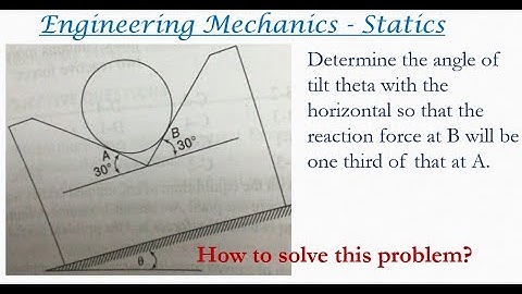 Engineering mechanics solved problem | Method of moments in engineering mechanics | Statics 81
