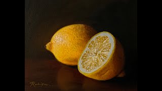 How to Paint Lemons in Oils - Full Demo Tutorial
