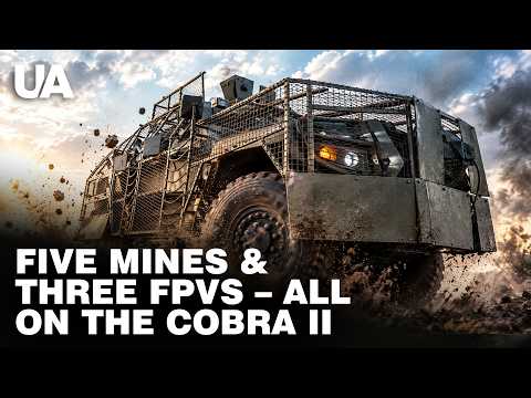 5 MINES AND 3 DRONES — IT SURVIVED! Cobra II saved special forces, even after losing its wheels!
