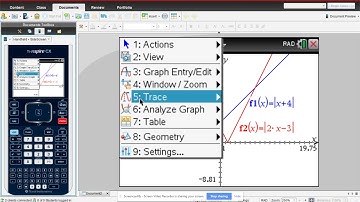 Absolute Value Graphs in the Calculator | Ti-Nspire | Algebra 2