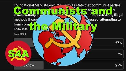 Military Poll Results + Bolshevize Yourself & Your Organization with the Comintern