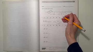 Eureka Math Grade 1 Module 1 Lesson 26 Homework | #mathwithaubrey #answers