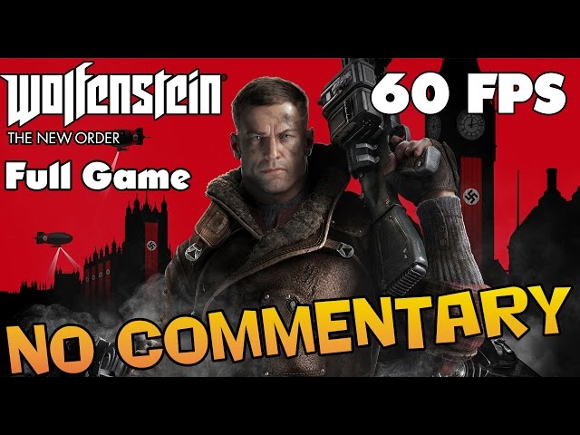 Wolfenstein: The New Order gameplay video - explosive action