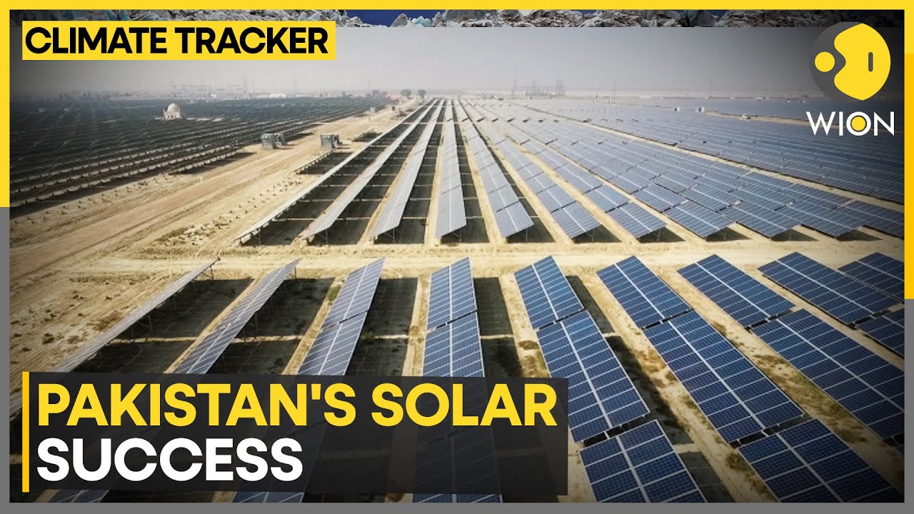 Pakistan Becomes Biggest Solar Panel Importer | World News | WION Climate Tracker