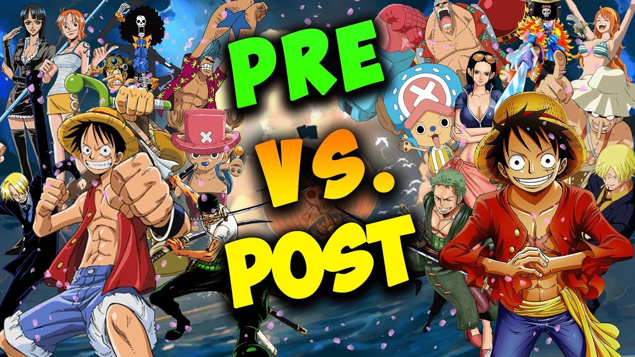 Pre Timeskip Vs Post Timeskip One Piece YouTube