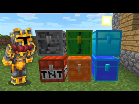 Minecraft VILLAGER SELLS MC NAVEED BRAND NEW CHEST MOD / DON'T OPEN THE WRONG CHEST ! Minecraft Mods