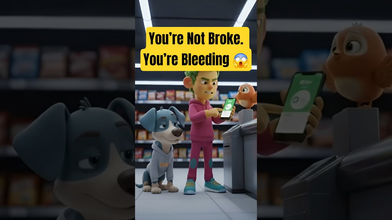 You’re Not Broke. You’re Bleeding 😱 | Dex Chronicles #adulting #moneytips