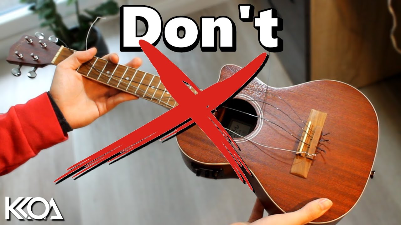 How to Change your UKULELE STRINGS ( Low G )