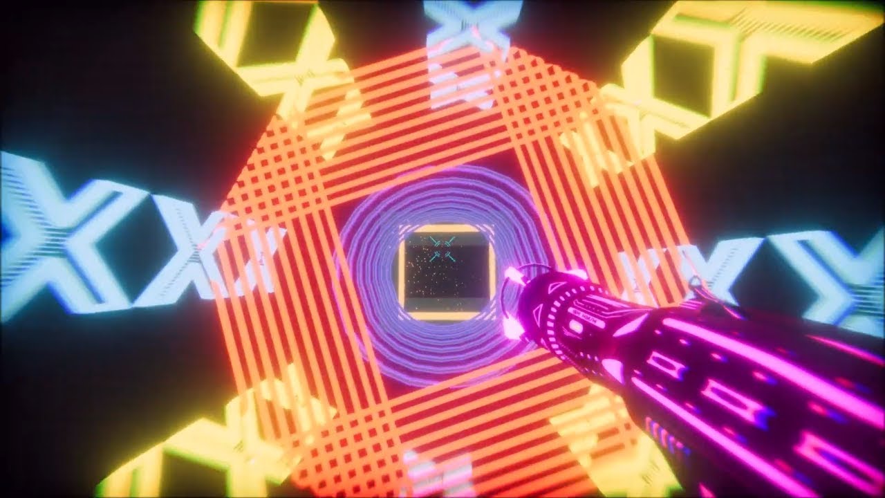 Neon Boost - Laser City Gameplay