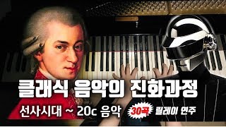 들으면서 배우는 10분 서양음악사 (선사시대-20c음악 까지 피아노곡연주) 들으면서 배우는 10분 서양음악사 (선사시대-20c음악 까지 피아노곡연주)