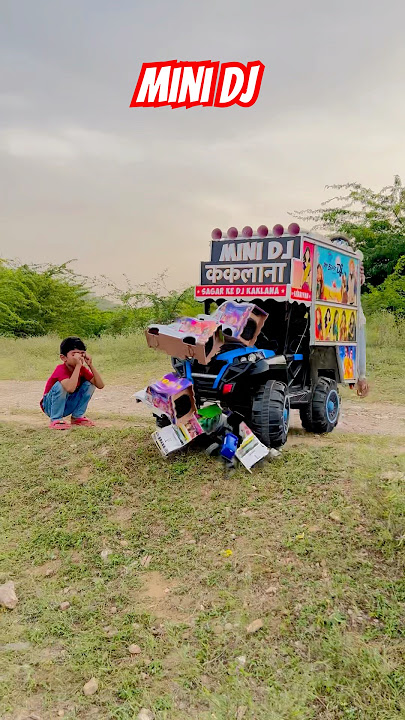 Remote Control Mini DJ Trucks😱!! Small Dj Pickup !! #dj #djtruck #minidjtruck #djsong #shortvideo