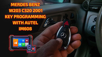 Mercedes Benz W203 C320 Key Programming ✔️ برمجة مفتاح المرسيدس