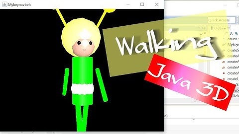 Java 3D: How to Make a Walking Little Alien Robot (with Source Code)