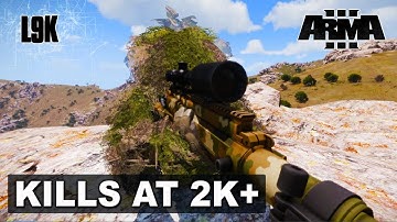 KILLS AT 2K+ Long Range and Counter Sniping #3 - Arma 3 - King of the Hill