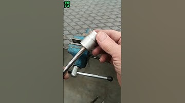 Homemade sparkplug tool for removing broken plugs from the cylinder head #shots