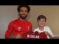 Young fan's dream comes true as Mohamed Salah drops in | Make-A-Wish Foundation