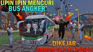 UPIN IPIN MENCURI BUS ANGKER, MILIK ARWAH GENTAYANGAN - GTA 5 BOCIL SULTAN