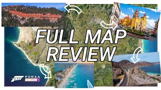 Forza Horizon 5 FULL MAP REVEAL | Map Overview All New Locations Revealed!