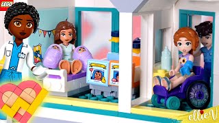 Lego Friends Hospital, building the maternity ward | build & review part 2