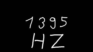 1395 hz