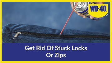 How To Smoothen Out Zips And Loosen Up Locks | WD-40 | Chalees On, Problem Gone!
