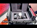 Buying my first Omega watch (Speedmaster white dial)