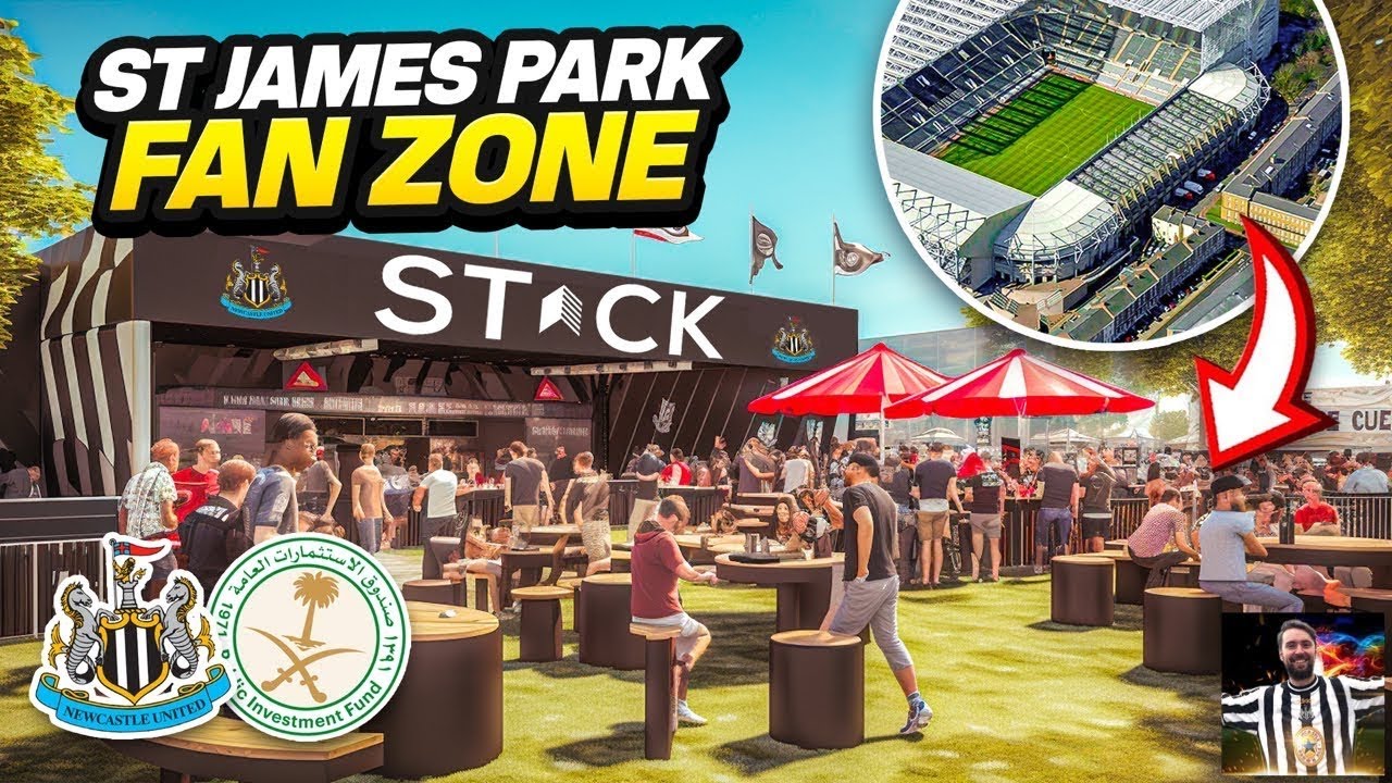 Newcastle Fc Stack NEWCASTLE STACK FAN ZONE COMPLETE!!! - YouTube