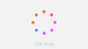 Neumorphism Dots Loader HTML CSS | CSS Loader
