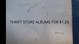 Thrift Store Album Finds For $1.25