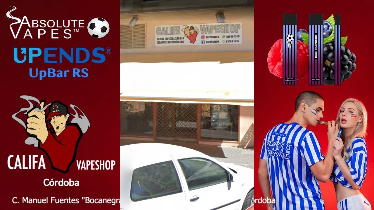 ⚽️ UPENDS UpBar RS en CALIFA VAPESHOP CORDOBA