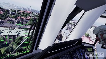 Helsinki Open data 3D flight test